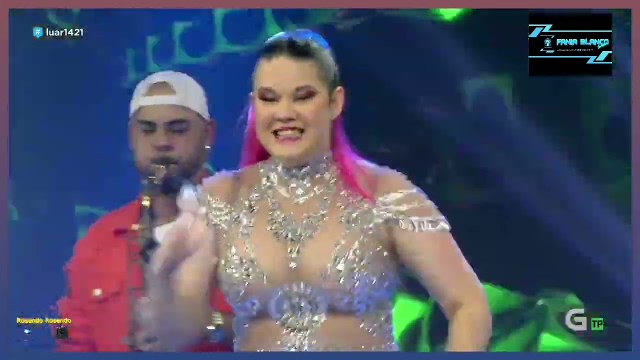 Orquesta FANIA BLANCO SHOW  Me sacudì Luar 1421 TVG 20 12 24#rosendorosendo2024