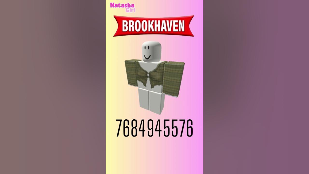 ID CODES ROUPAS Y2K BROOKHAVEN RP 