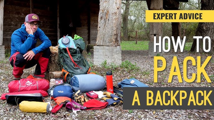 How to pack a backpack for a one night trip! #backpacking