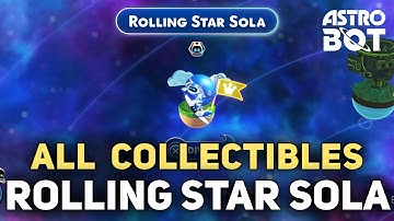 Astro Bot - Rolling Star Sola Level - All Collectibles & Secrets PS5
