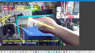 test program python opencv hand