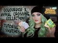 Colourpop x Animal Crossing Collection | Tutorial + Swatches