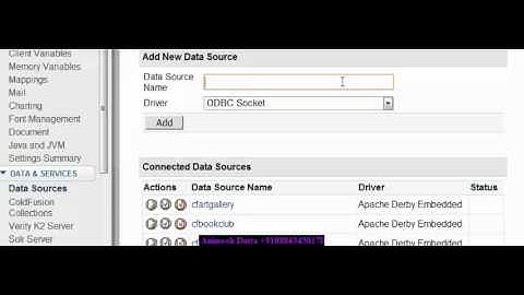 ColdFusion with JDBC