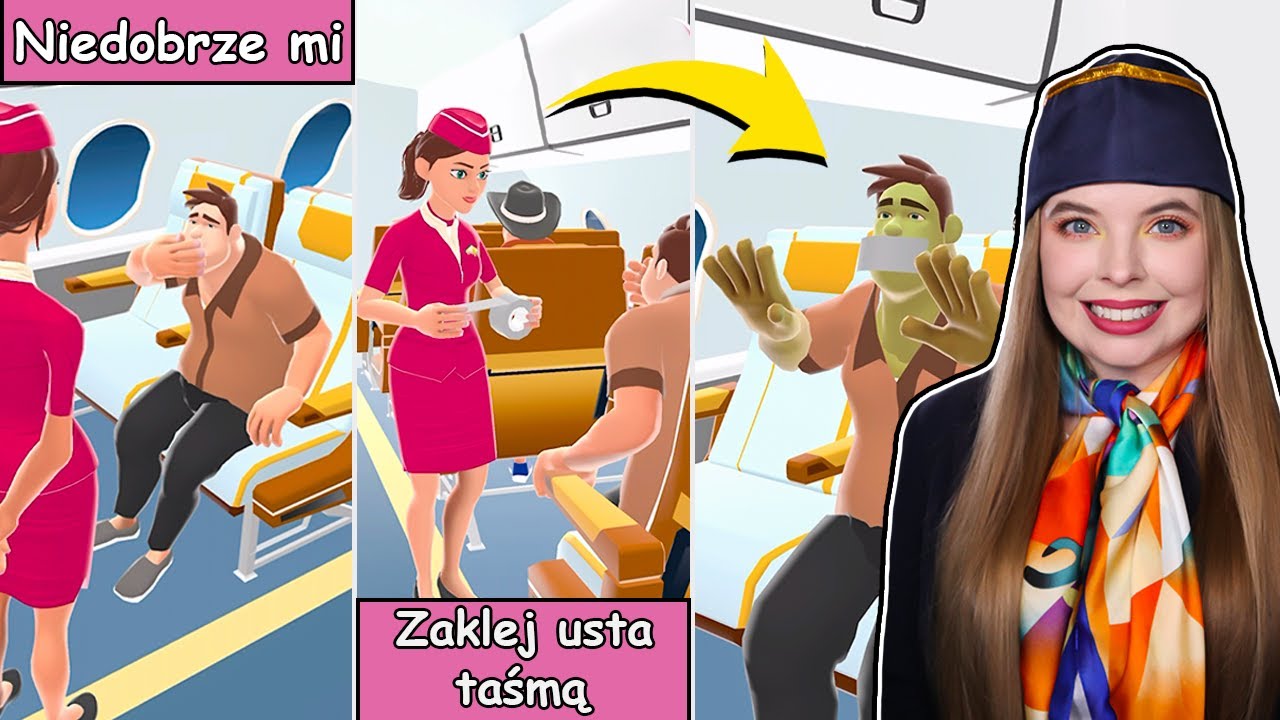 ZOSTAŁAM NAJGORSZĄ STEWARDESSĄ ✈️