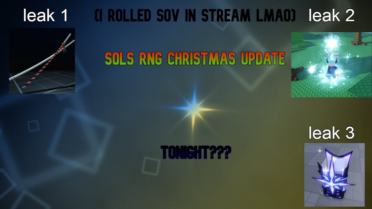 🔴LIVE🔴 Sols RNG Christmas Update TONIGHT??? - YouTube