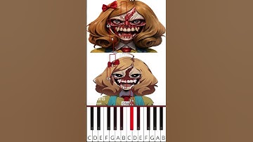 Anime vs AI (@fash) Poppy Playtime 3 Animation - Octave Piano Tutorial