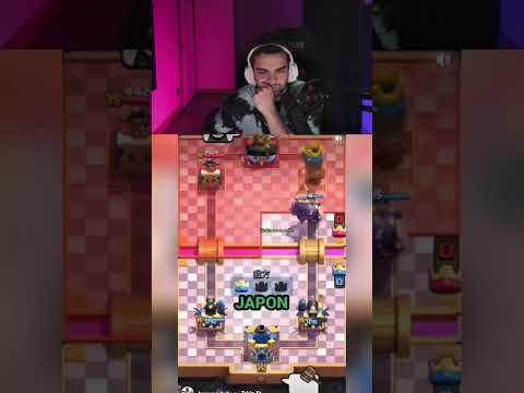 JAPON GÖRÜNCE DAYANAMIYOR #ebonivon #clashroyale #hypnoscr #komik #keşfet #fyp