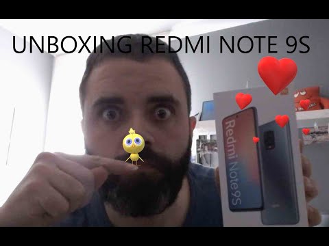 Redmi Note 9S 6GB Ram 128GB Memoria Interna Unboxing!!!