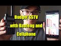 Sstv on a budget  baofeng radio and cellphone