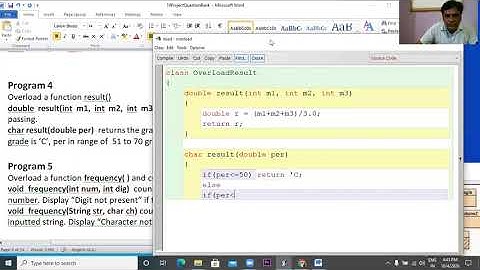 Function Overload java program by Akash Sir