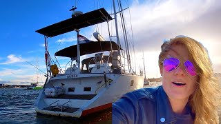 GETTING GAS going WRONG. How (not) to get gas. Sailing Twinga ep 36