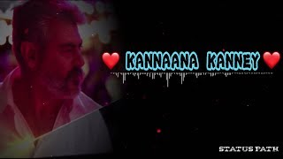 Kannaana kanney song - whatsapp status | Viswasam |Sid sriram | D Imman | statua path |
