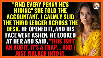 Hij liet haar de accountant inhuren en trapte toen in de val