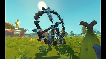 Scrap Mechanic Survival | Monowheel Bike - Basic Vehicle / Showcase