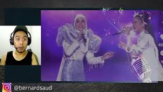 Lesti Kejora, Evi, Ical, Fildan, selfie, Paul, Melly, Iqbal, Sridevi - Medley Song | SINGER REACTION