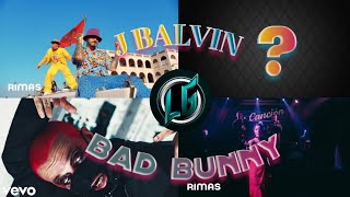 J Balvin x Bad Bunny Música ( Latin Hits )