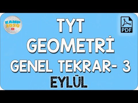 TYT Geometri Genel Tekrar- 3 (Eylül) | Kamp2020