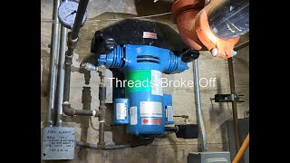 Check Valve Broke on Fire Sprinkler Dry System Air Compressor