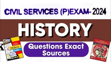 UPSC Prelims 2024: HISTORY Questions Analysis with Exact Sources #upsc2024 #upsccse