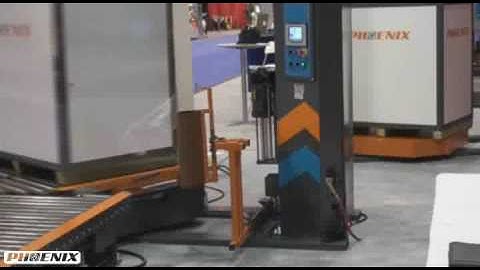 Conveyorized Automatic Stretch Wrapper Offers Compact Solution | Phoenix Wrappers