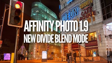 Colour Correction with the Divide Blending Mode in Affinity Photo 1.9