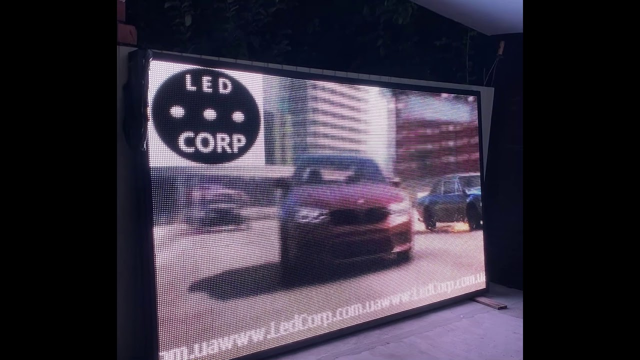 Led Экран P10 RGB 3200*1600 LedCorp