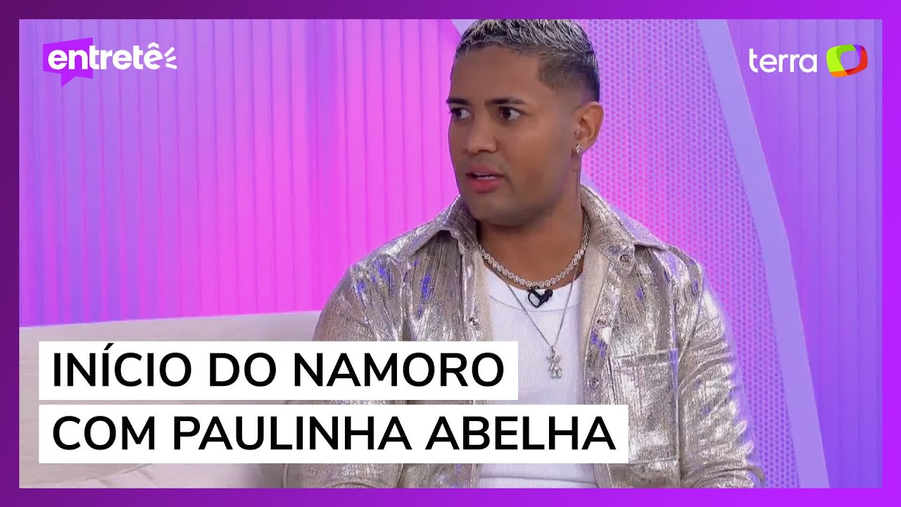 Clevinho Santana conta como começou o relacionamento com Paulinha Abelha