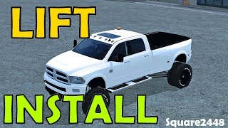 Farming Simulator 17 - Lifting the Dodge 3500 Dually