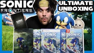 Ultimate Sonic Frontiers Unboxing - EVERY Copy, Pre-Order Bonus & More (GIVEAWAY)