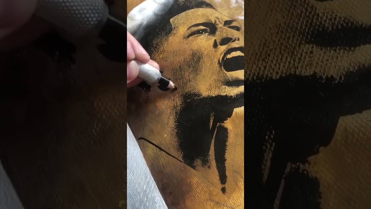 Esta pintura de BELLINGHAM es increíble (via Mats Drawing) 