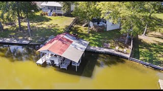 **Lay Lake “Turnkey” fully furnished waterfront property!** 1398 White Oak Road Sylacauga, AL 35151