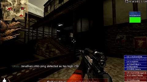 Urban Terror - Cheater has Aimbot and Wallhack