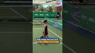 Rally Swings Back and Forth ⚡ Dalla Bona vs Vakaukamea Jr 🏓 #shortsfeed #shorts #viral #ytshorts