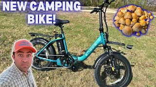 Engwe L20 2.0: The Ultimate Junkyard/Foraging/Camping Electric Bike? (Foraging for Wild Edibles)