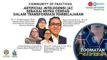 COP ZOOMATAN 19 Sept 2025- AI Sebagai Mitra Cerdas dalam Transformasi Pembelajaran