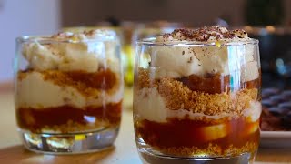 Banoffee Cups, recipe