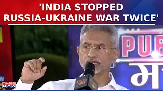 S Jaishankar Exclusive Interview: EAM Shares Inside Story On How PM Modi Stopped Russia-Ukraine War