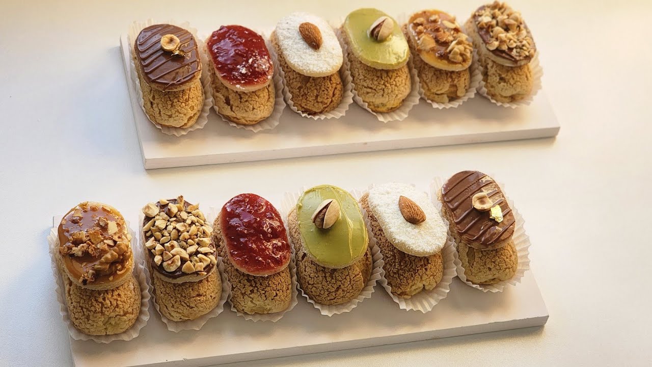 وصفة ميني اكلير الفيديو كامل