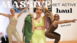 SET ACTIVE clothing haul/review | cute outfits for the gym