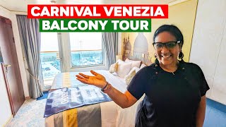 Carnival Venezia Balcony Cabin Tour