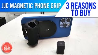Jjc Magnetic Phone Camera Grip Handle With Wireless Shutter Remote 3 Reasons To Buy
