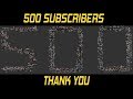 500 Subscribers | Thank You | Free Tutorial Work Files