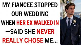 My Fiancée Stopped Our Wedding When Her Ex Walked In—Said She'd Never Actually Chosen Me...