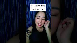 If I Never Sing Another Song ( Cilla Black ) #shorts #song