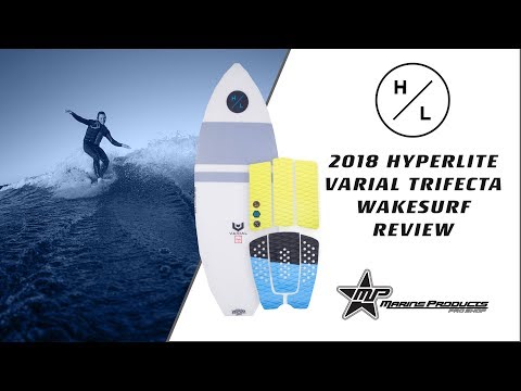 サーフィン Wake Surf Board VERIAL-TRIFECTA 2018 Hyperlite Varial Trifecta Wakesurf Review | Joe
