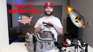 How to Survive WW3 (Ultimate TACTICAL Bag!)
