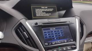 BYPASS RADIO OR NAVIGATION CODE ON NEWER ACURA AND HONDA VEHICLE'S.