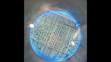 Zooming into an iPhone CPU Silicon Die using Electron Microscope
