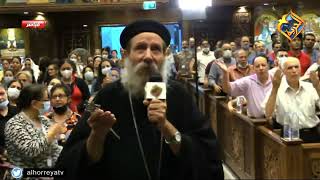 الاجتماع الاسبوعى للقمص ابراهيم عبدة من كنيسة الشهيد أبو سيفين و الشهيدة دميانة  27 أغسطس 2022