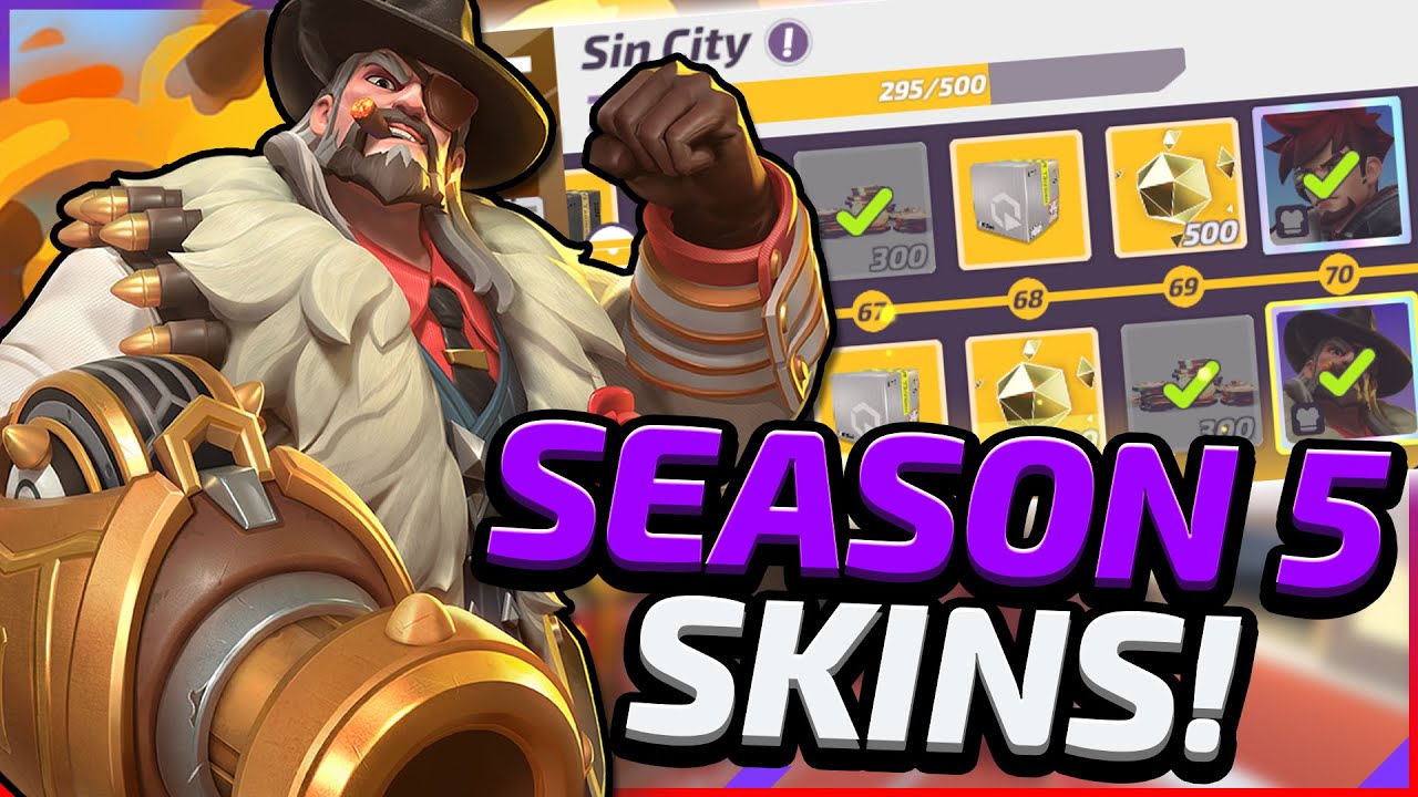 SEASON 5 SKINS ARE AMAZING!!! - T3 Arena Gameplay